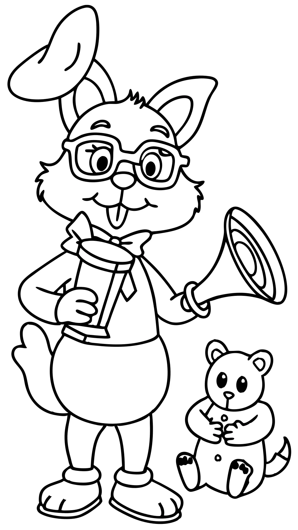 coloring page funny